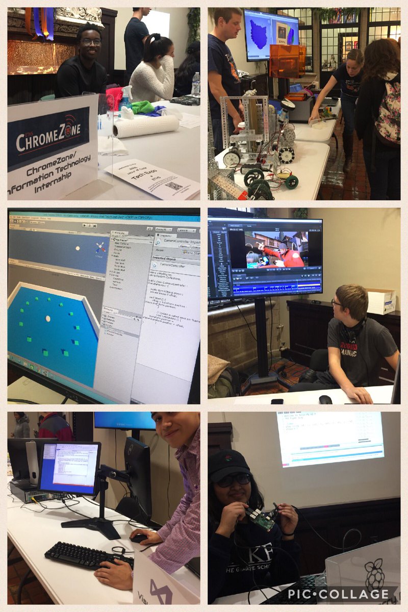 aliaaibrahim8's tweet image. #HourofCode happening today at ETHS w/ an awesome tech expo kick off event #studentscoding #wildkitway @hourofcode