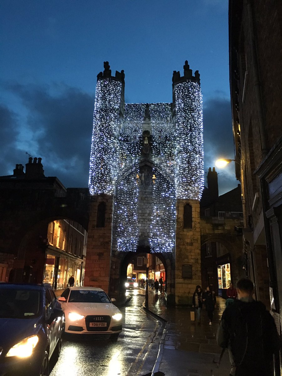 Monkbar looks very pretty tonight #York