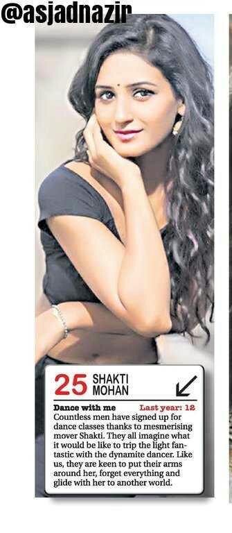 pallavimehta64's tweet photo. Congratulations Shakti Di for 25th rank in #AsjadNazirSexyList2016 @MohanShakti @ArShaFC @Mohan_ShaktiFC @asjadnazir https://t.co/2jBFUDkM9l