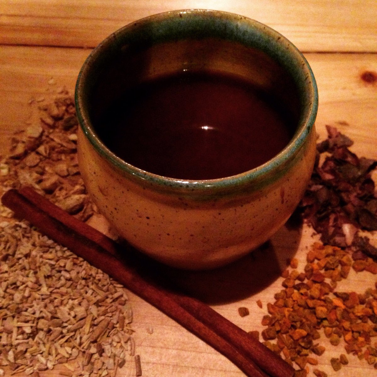 Baby it's cold outside! Come in for our "Golden Cocoa". An herbal cocoa as healthy as it is delicious!
