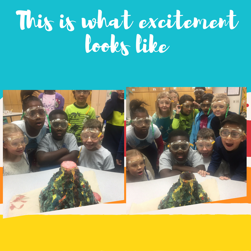 reiddinos's tweet photo. Our third graders had a blast in science exploring how the Earth changes through volcanic eruptions. https://t.co/lizLzX9PWl