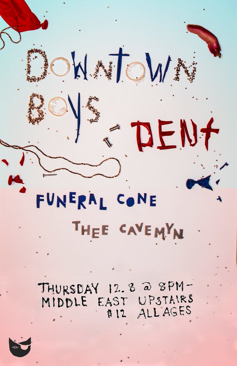 TONIGHT -- <a href="/DowntownBoys/">Downtown Boys</a> // Dent // Funeral Cone // Thee Cavemyn at <a href="/MidEastClub/">Middle East Restaurant & Nightclub</a> UP!  8PM, All Ages. bit.ly/2dOjnfF