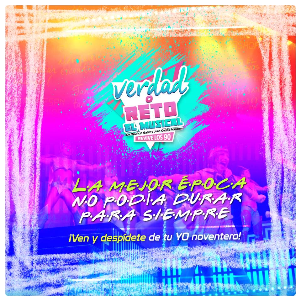 ¡Es tiempo de despedirse de los 90's!

Últimas funciones de @verdadoretomx en el <a href="/TeatroBanamex/">Teatro Banamex StaFe</a>