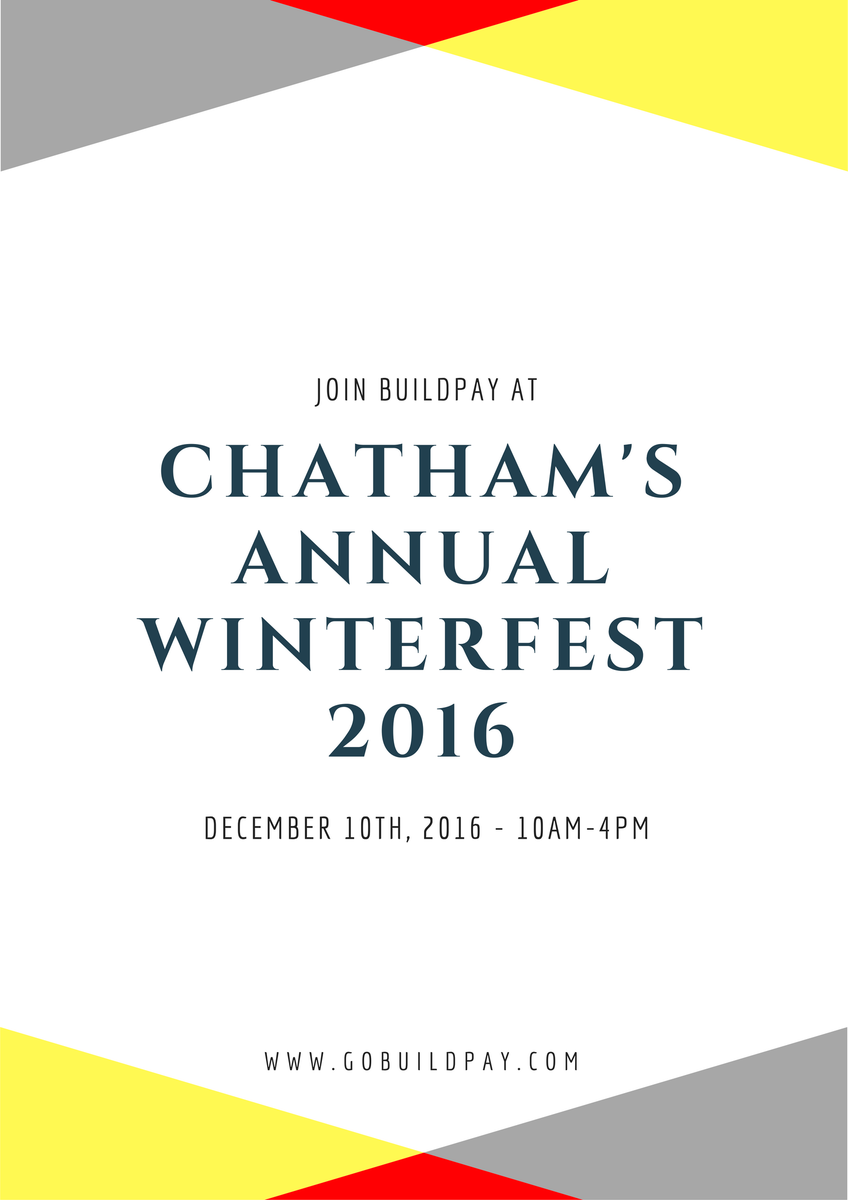 gobuildpay's tweet photo. Just a friendly reminder about #ChathamWinterfest2016 this weekend! #BuildPay #ChathamNY #Winterfest โ๏ธโ๏ธ https://t.co/JEsEUGfCi8