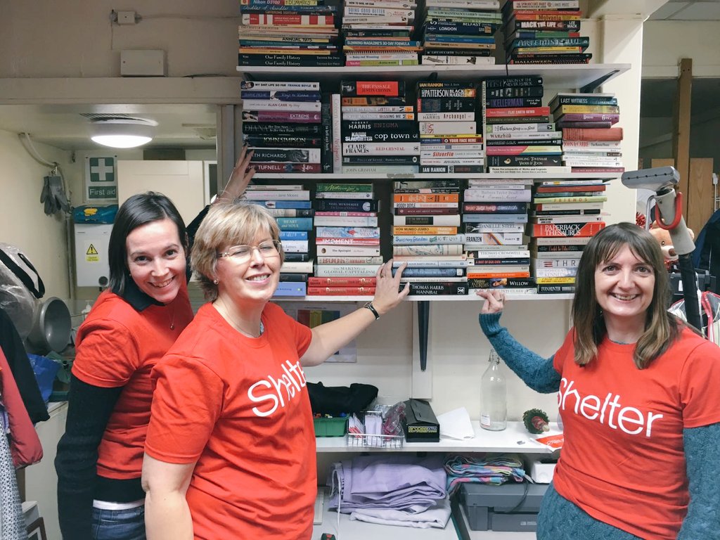 temple_carole's tweet photo. Volunteering day spent @shelterscotland with @BarrLouise @ross_tate89 Paula Kettings and Louise Allen. Great cause  @wsbarea @NBSemployees https://t.co/rLT0eOmasX