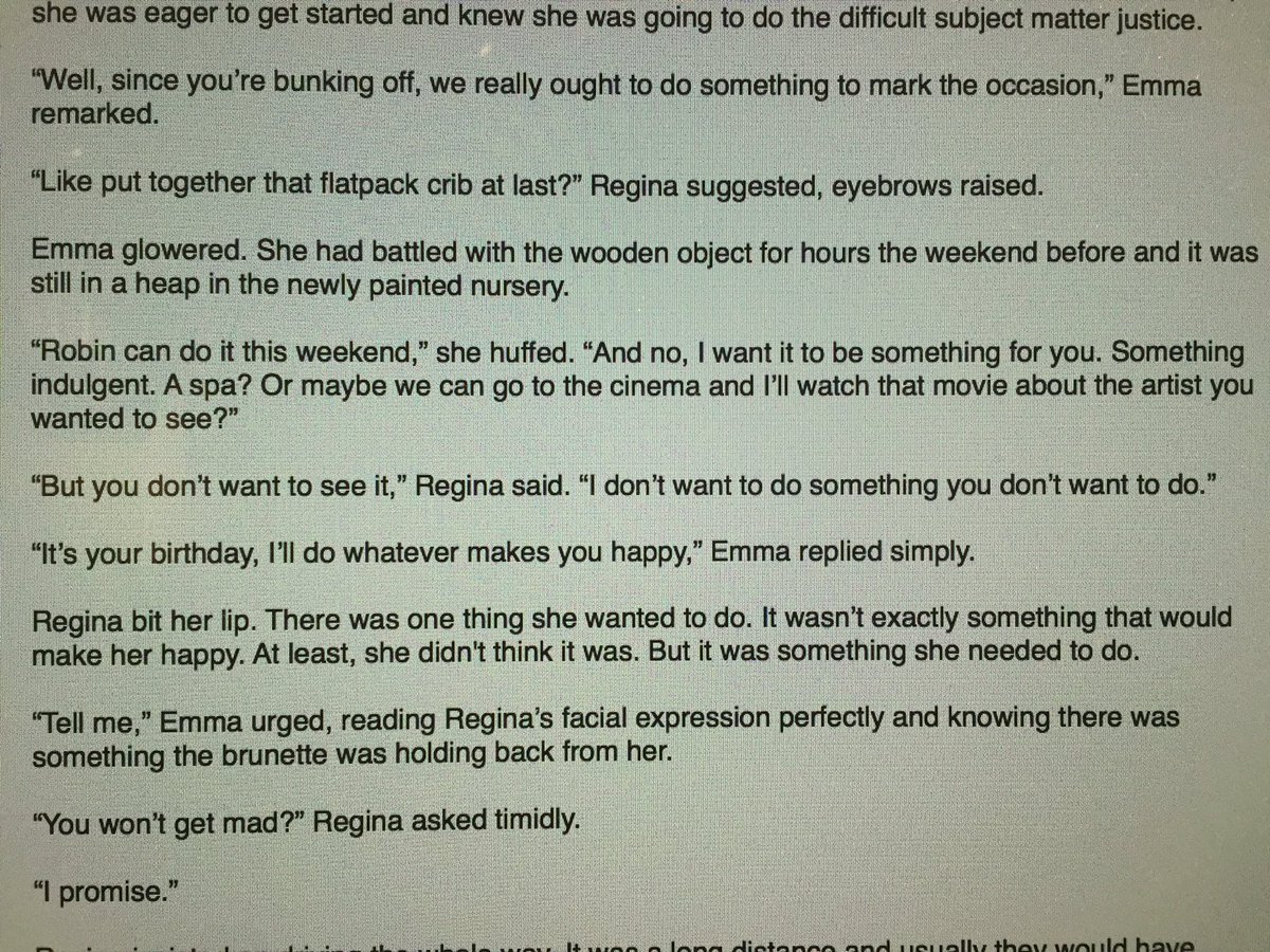 SwanQueenUKFF's tweet photo. Final chapter underway #CrazyChanges https://t.co/xEzB39Gung