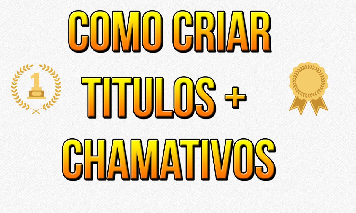 trabalharnet1's tweet photo. Como Criar Títulos + Chamativos

https://t.co/hPHhO1dr4E

#titulos #chamativos #video #blog #atencao #marketing #digital #internet https://t.co/9uZPjyGhO4