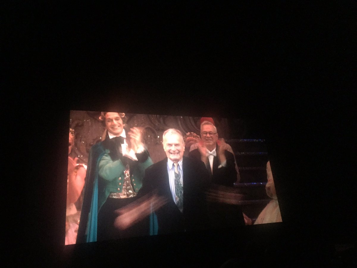 La_Hollings's tweet image. Cinema magic with the maestros #SirPeterWright #BorisGruzin @balletboy09 and stellar cast in #ROHnutcracker