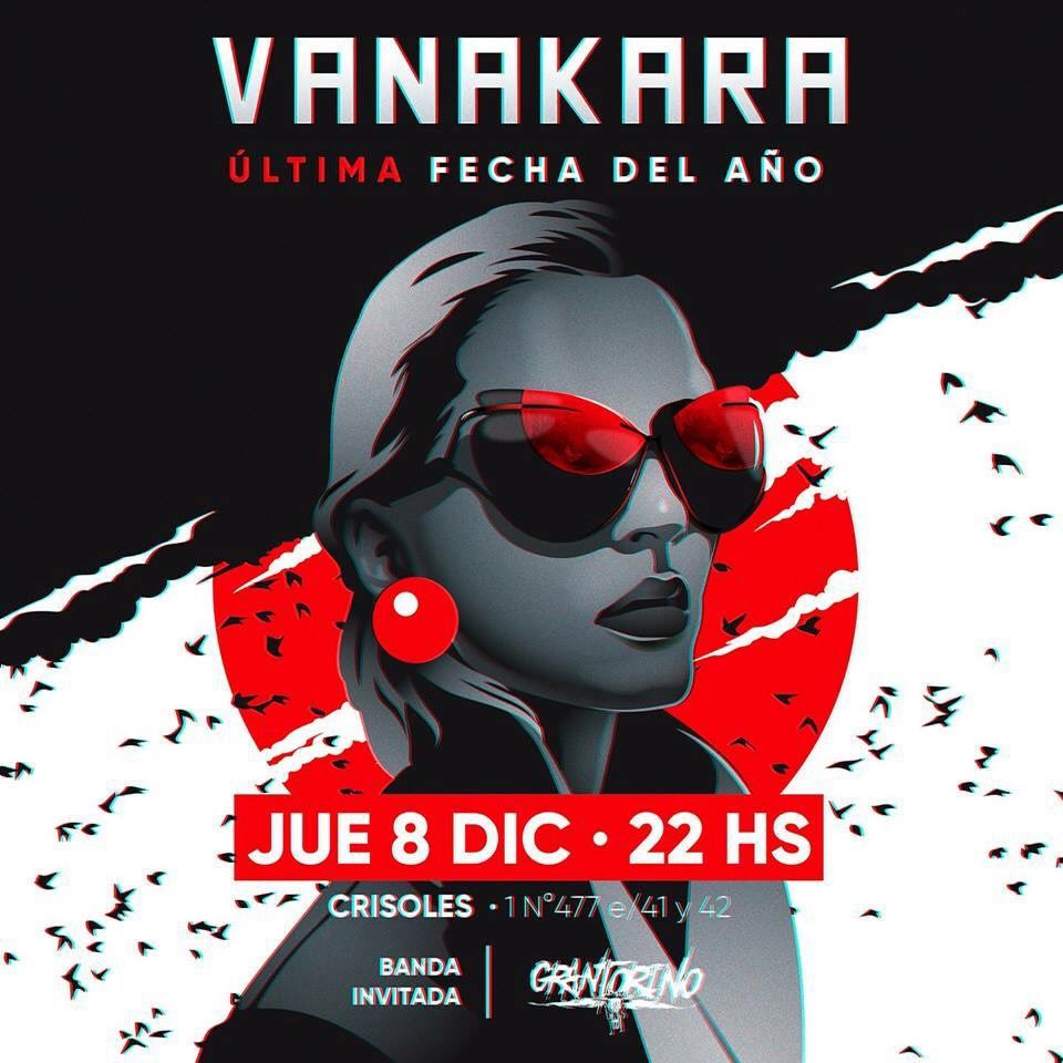 revistacuna's tweet photo. #Recitales JUEVES 8/12

Vanakara junto a Gran Torino - Oficial se presentan desde las 22:00hs en el Crisoles Centro de Arte

¡Imperdible! https://t.co/m1iuswY85O