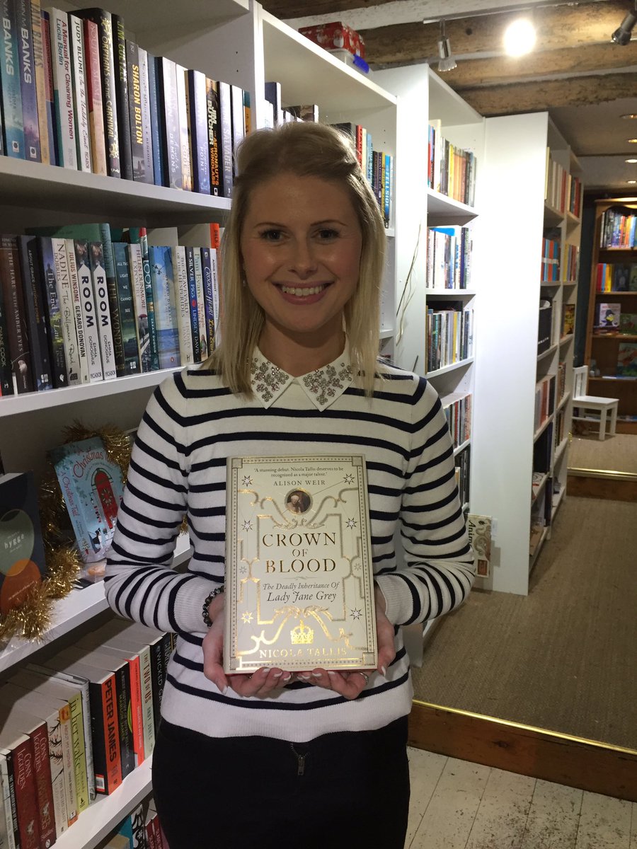 Thanks to @MissNicolaTal  for popping along tonight, some signed copies still available!