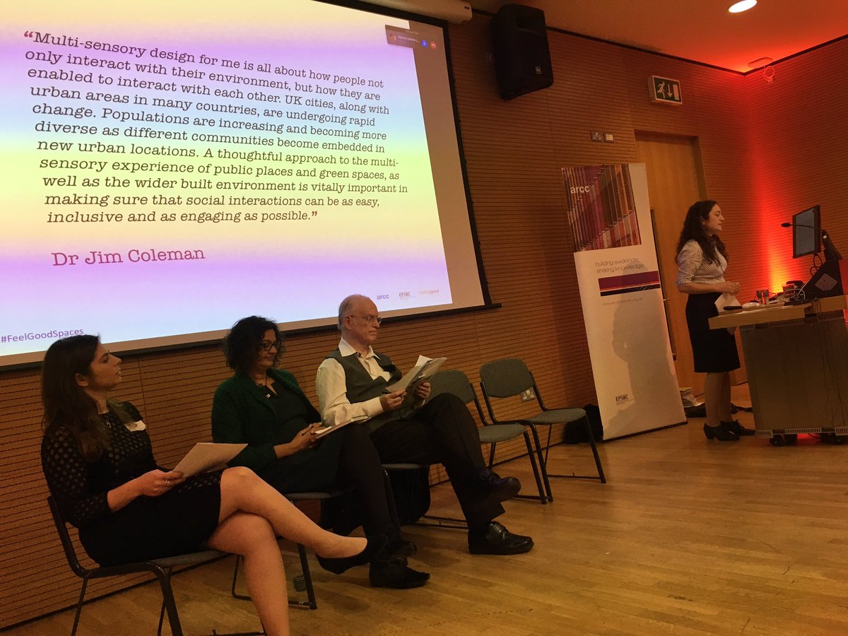 FGFwellbeing's tweet image. Fantastic to see culmination of 3 years work on #wellbeing by @MappingFutures &amp;amp; @turner_briony w their work on #feelgoodspaces. #senses