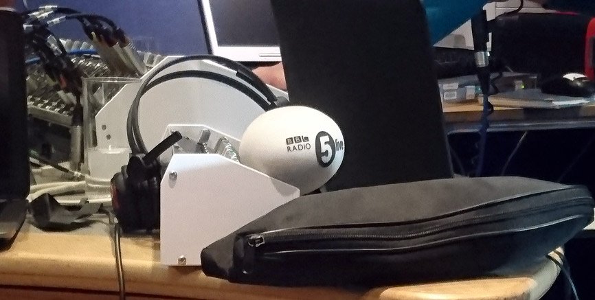 AbbeyRoad's tweet photo. Yesterday BBC @Radio5live spent the day broadcasting live from Studio 52.

>>> https://t.co/g6ZPHJperD https://t.co/GAi1rdJtAo