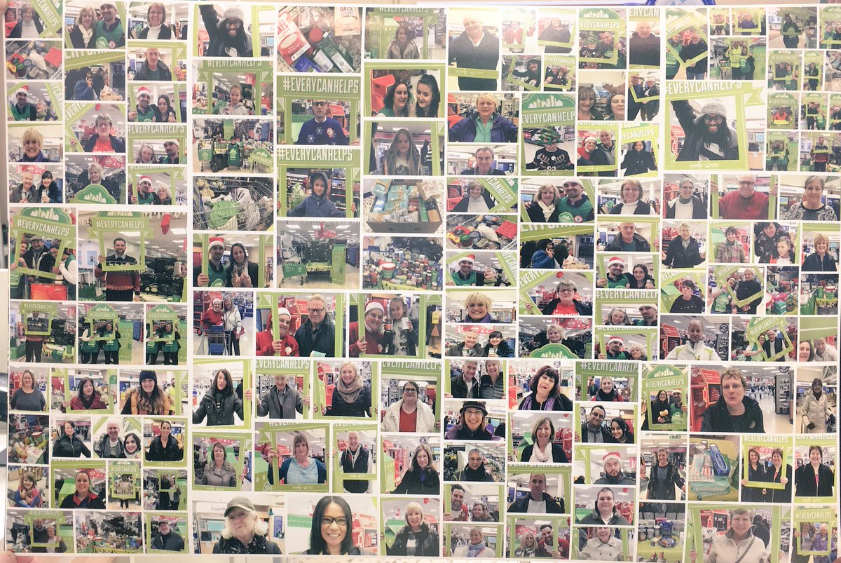 Collage of our generous donators last week @RCFtescotweet <a href="/dicker_claire/">claire@loudwater</a> <a href="/FareShareUK/">FareShare</a> @TrussellTrust
