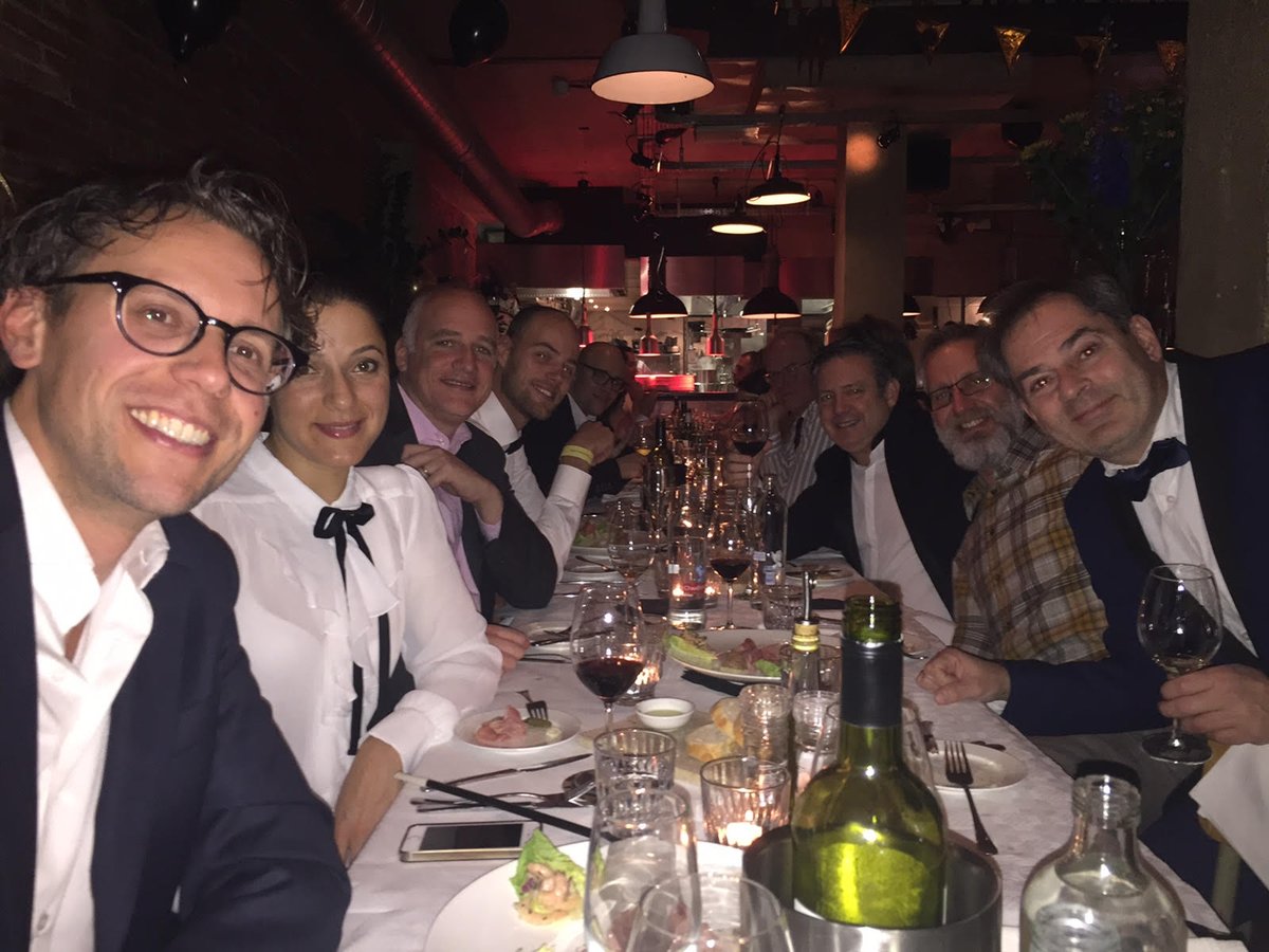 Great job perk: getting to celebrate holidays w/ colleagues around the world. Here w/ the <a href="/TransPerfect/">TransPerfect</a> Amsterdam team.