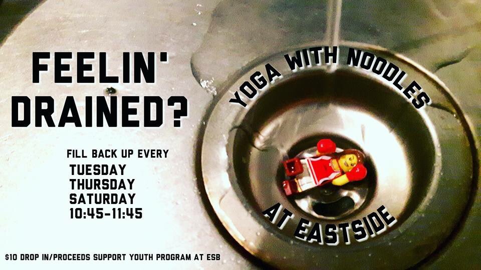 apronsforgloves's tweet photo. U work hard & deserve a stretch. #AFGalumni, Noodles Yoga, has u covered! T/Th/Sat at 10:45am. ππ» @eastsideboxing1 πͺπ» #mentalandphysical βπ»οΈ https://t.co/pts3tSvZPk