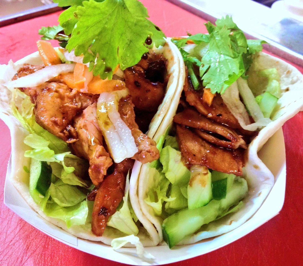 Delicious Pork Tacos From
Saigon Sizzle Food Truck #Foodie #OrlandoFoodie #Yummm
📸: <a href="/SaigonSizzle/">Saigon Sizzle Restaurant</a>