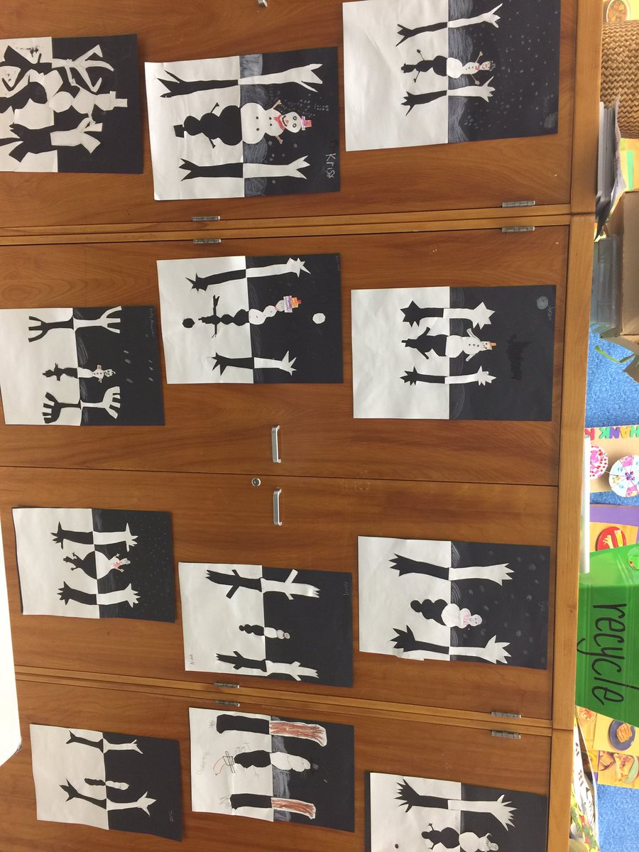 Oakdale_Eagles's tweet photo. Snowman art in Mrs. Huru's class. #ocesdsuper #ohsoaringeagles #OHeaglesrock #butteadmins https://t.co/nRs6YKjNV9