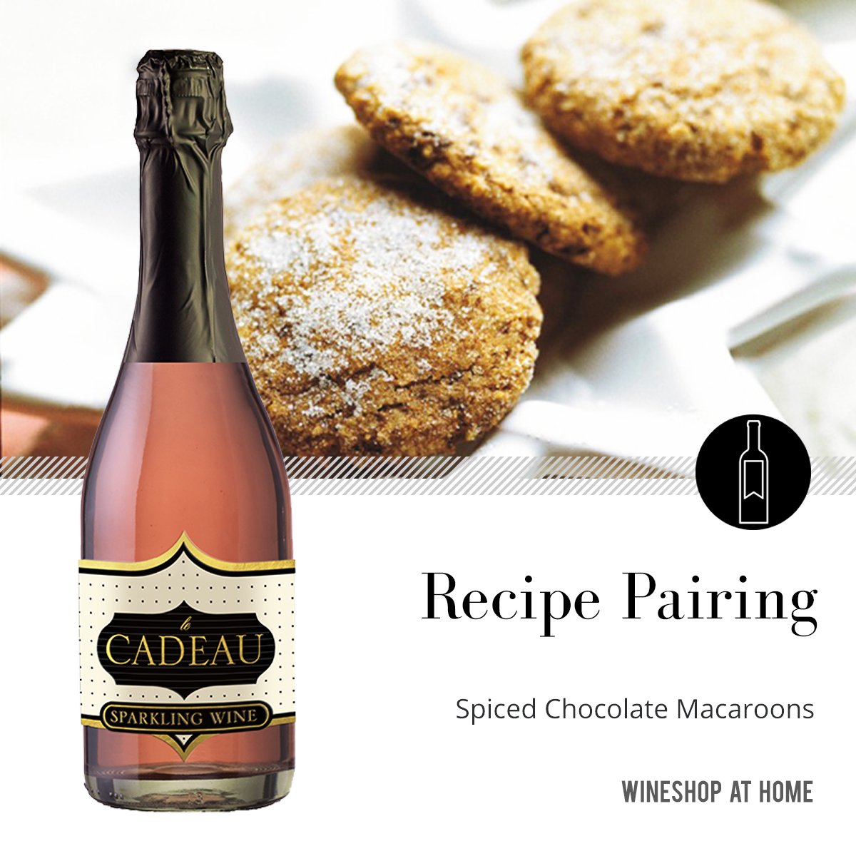 A festive #dessert &amp; #wine pairing idea for the holidays! wsah.co/bMRzm
