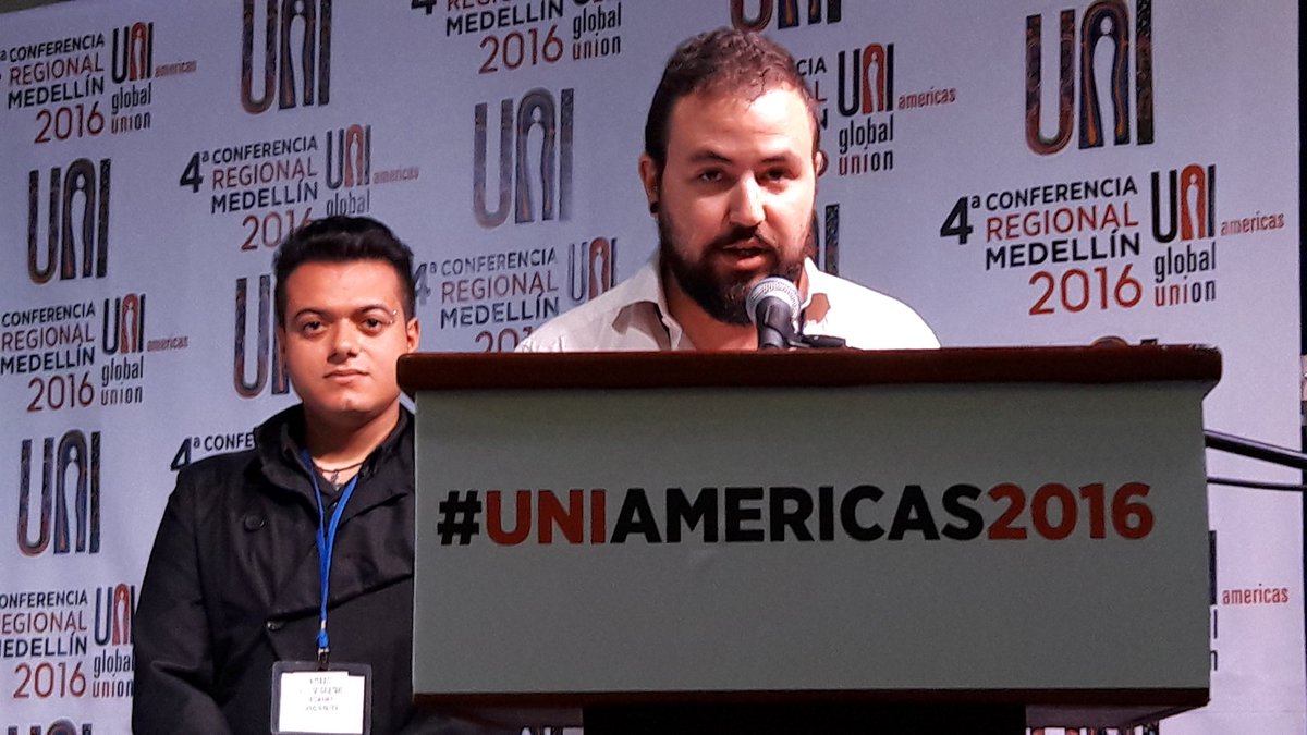 Gustavo Triani (@trianigustavo) on Twitter photo Neri Marset, Presidente del Comité de Jóvenes <a href="/uniamericas/">UNI Américas</a> se refiere sobre el rol de la juventud #uniamericas2016 <a href="/UNIAmericayouth/">UNIAmericayouth</a> Neri Marset, Presidente del Comité de Jóvenes <a href="/uniamericas/">UNI Américas</a> se refiere sobre el rol de la juventud #uniamericas2016 <a href="/UNIAmericayouth/">UNIAmericayouth</a>