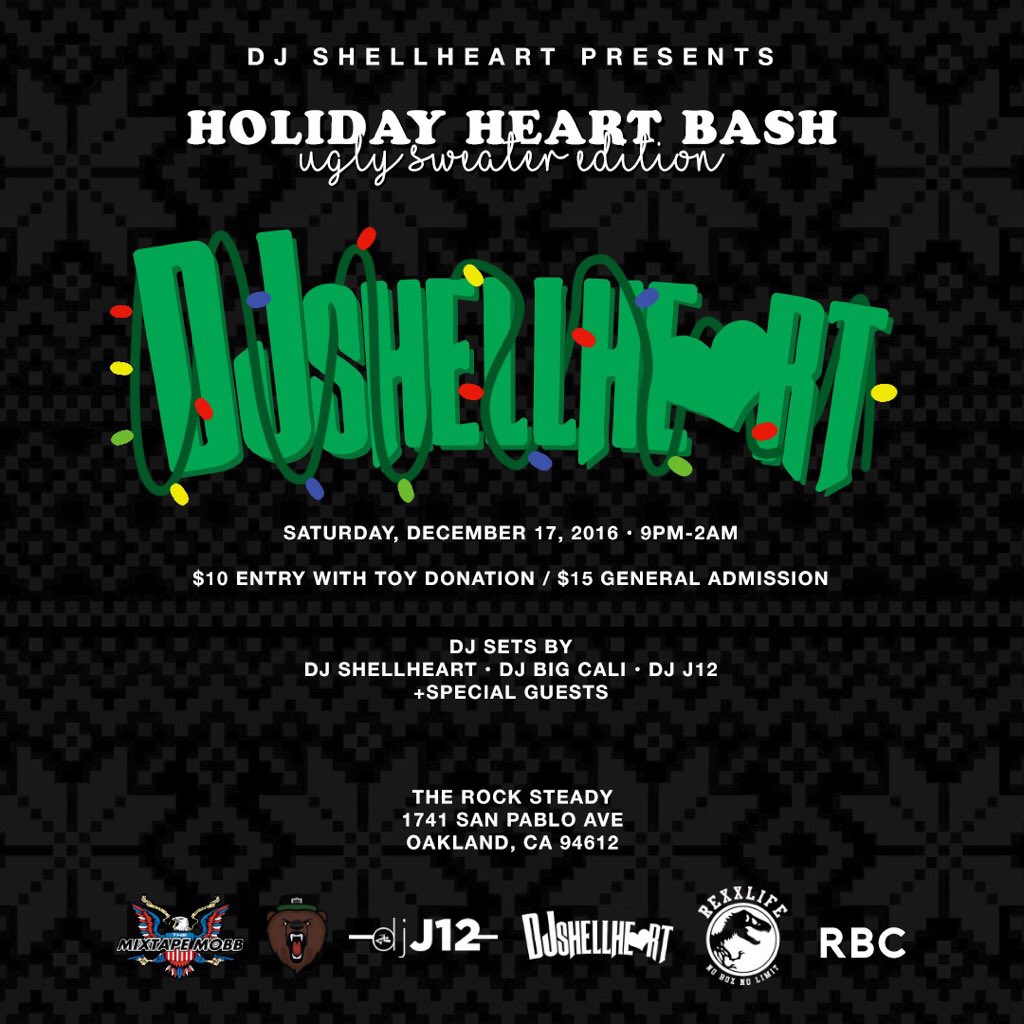 DJSHELLHEART's tweet photo. I NEED ALL BRAND NEW TOYS ON THE 17TH ‼️‼️‼️UGLY SWEATERS ‼️‼️ AND POSITIVITY ‼️‼️🐚❤️ #holidayheartbash #djshellheart ‼️ https://t.co/ArrAMpA6Qd
