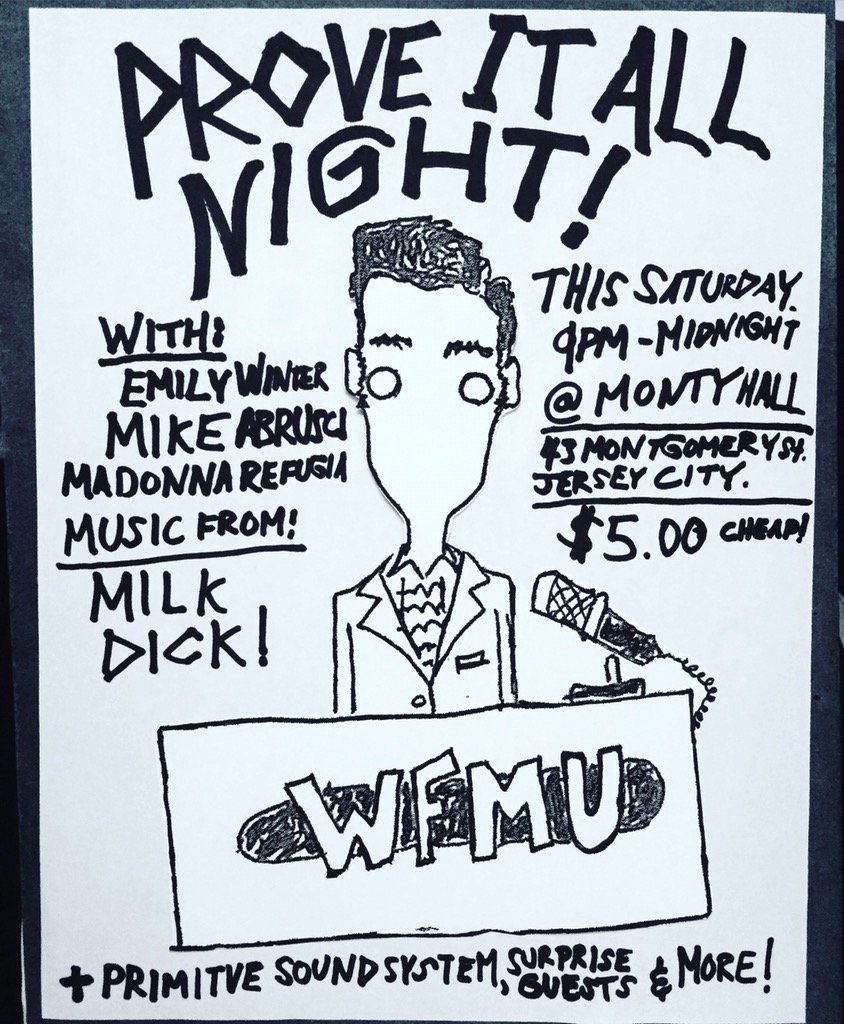 ProveItShow's tweet photo. WE'RE BACK THIS SATURDAY!
All new live variety show!

MONTY HALL, 9pm!

https://t.co/YojtPfEuqR https://t.co/p5G2jhPfP6
