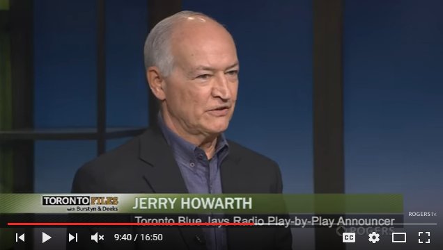 RogersTVToronto's tweet photo. It's #ThrowbackThursday! CATCH UP ON #TOfiles with this clip of Jerry Howarth! https://t.co/XqMFsTlJ8j #Rogerstv #tbt #ThursdayThoughts https://t.co/182UzV5ADS