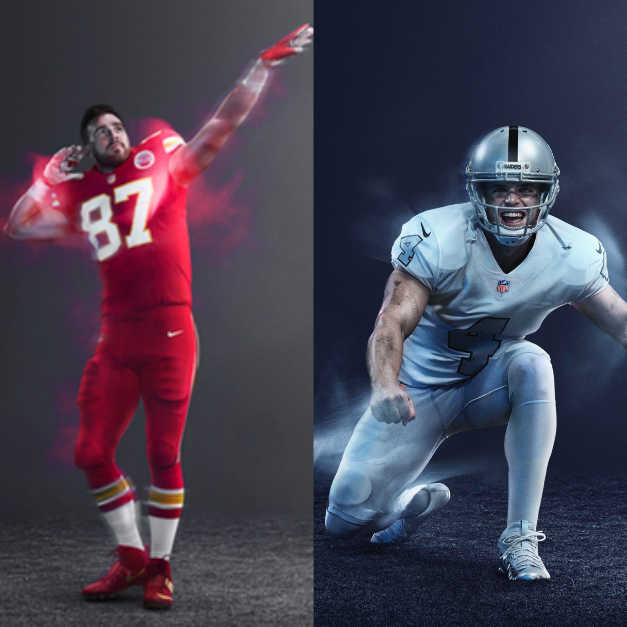 Kansas city chiefs color 2025 rush uniforms