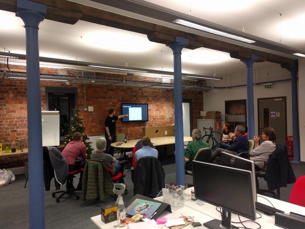 noni_may's tweet photo. What #javascript looks like in 2016 from @elkdanger #TechBeers @TeamOpencast https://t.co/NOx37VJF6l