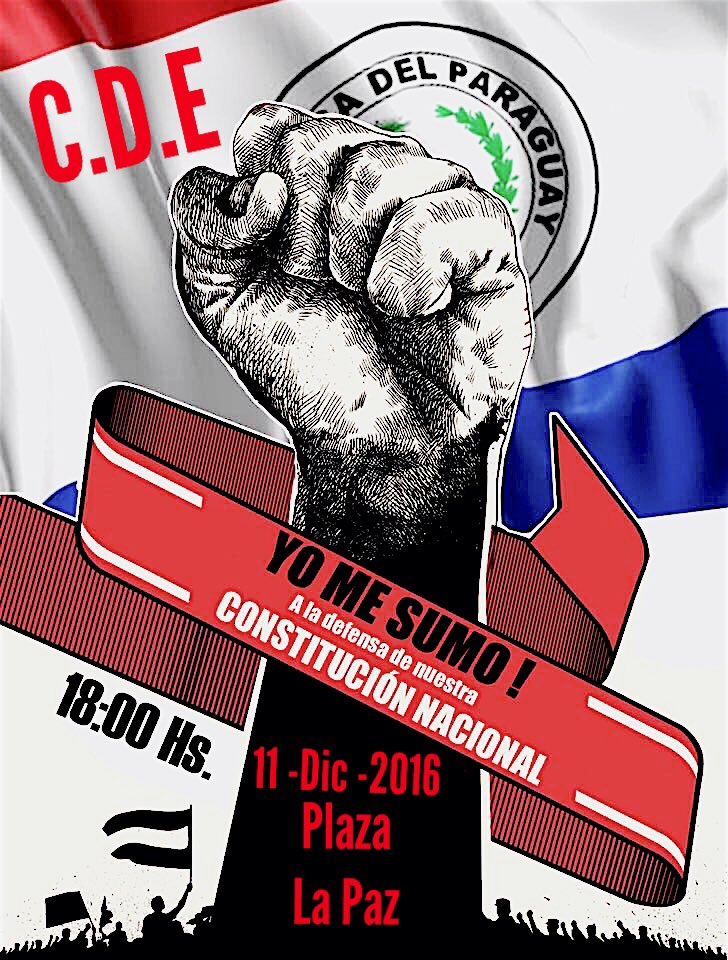 bbrubenitez's tweet photo. CDE también se suma 💪🏻🇵🇾 https://t.co/Dd8N4CbfHB