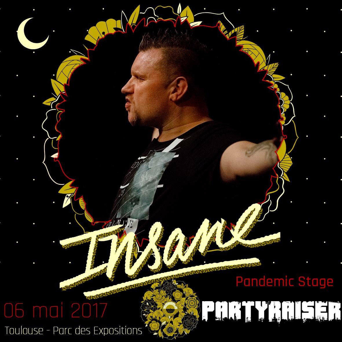 InsaneFestival's tweet photo. @Partyraiser_ just announced on #Pandemic Stage at #Insane2016 👊 cc @LeBask https://t.co/dWelOXgnBB