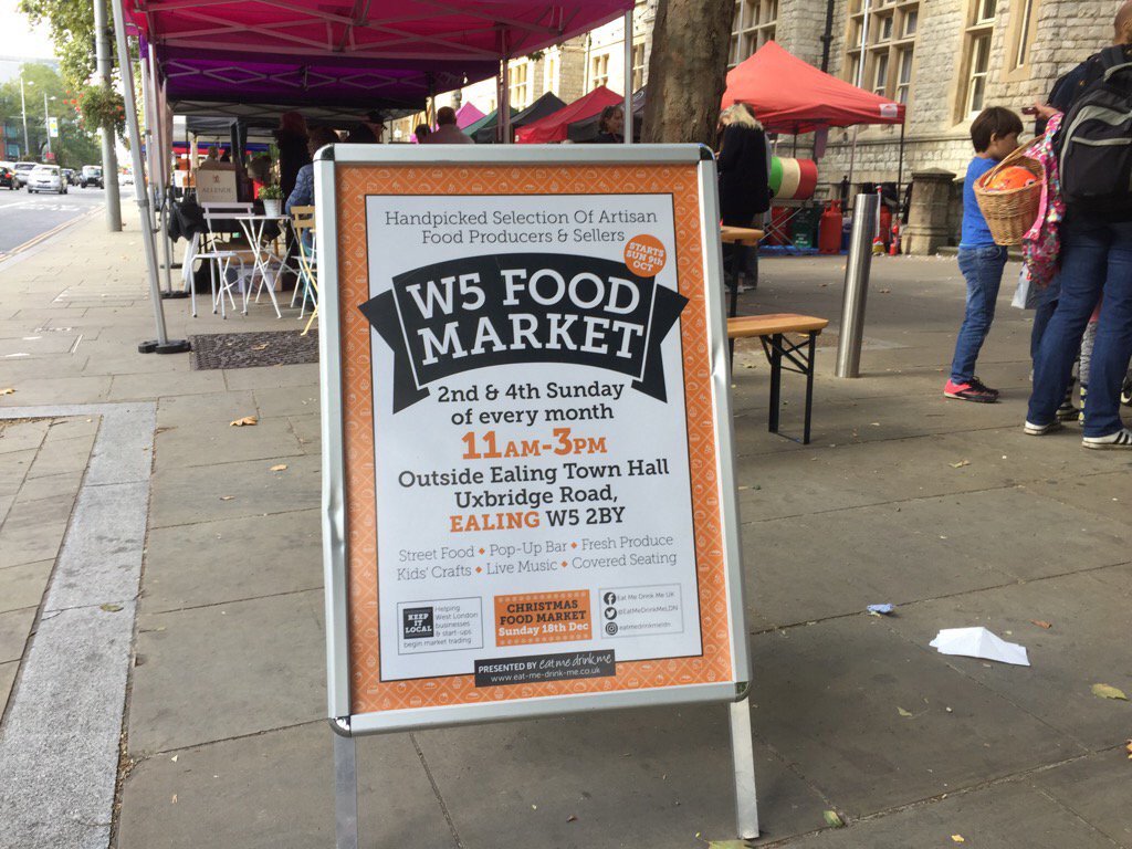 EatMeDrinkMeLDN's tweet photo. Let’s talk about #food this weekend for the #W5FoodMkt  @theblissbrownie @desibakerboy @cheesecakegb @Capocacciafinef  11-3 Sunday 11th https://t.co/g7SaRLnacH