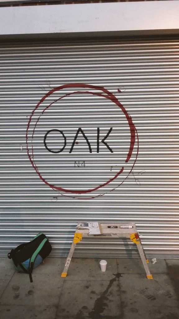 Nearly done...detail impressive. Thanks so much Lara...and stuff happening behind the shutter too #newwinestoren4 #nearlythere <a href="/united_arch/">unitedarchitecture</a>