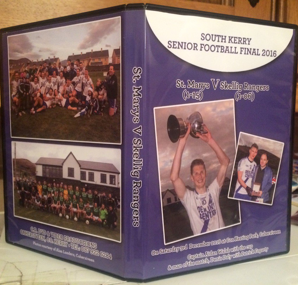 CrvLive's tweet photo. Dvd of South Kerry Final is ready for your Christmas stocking filler call Tomorrow or over weekend 0879226284 https://t.co/BezIuzDhAu