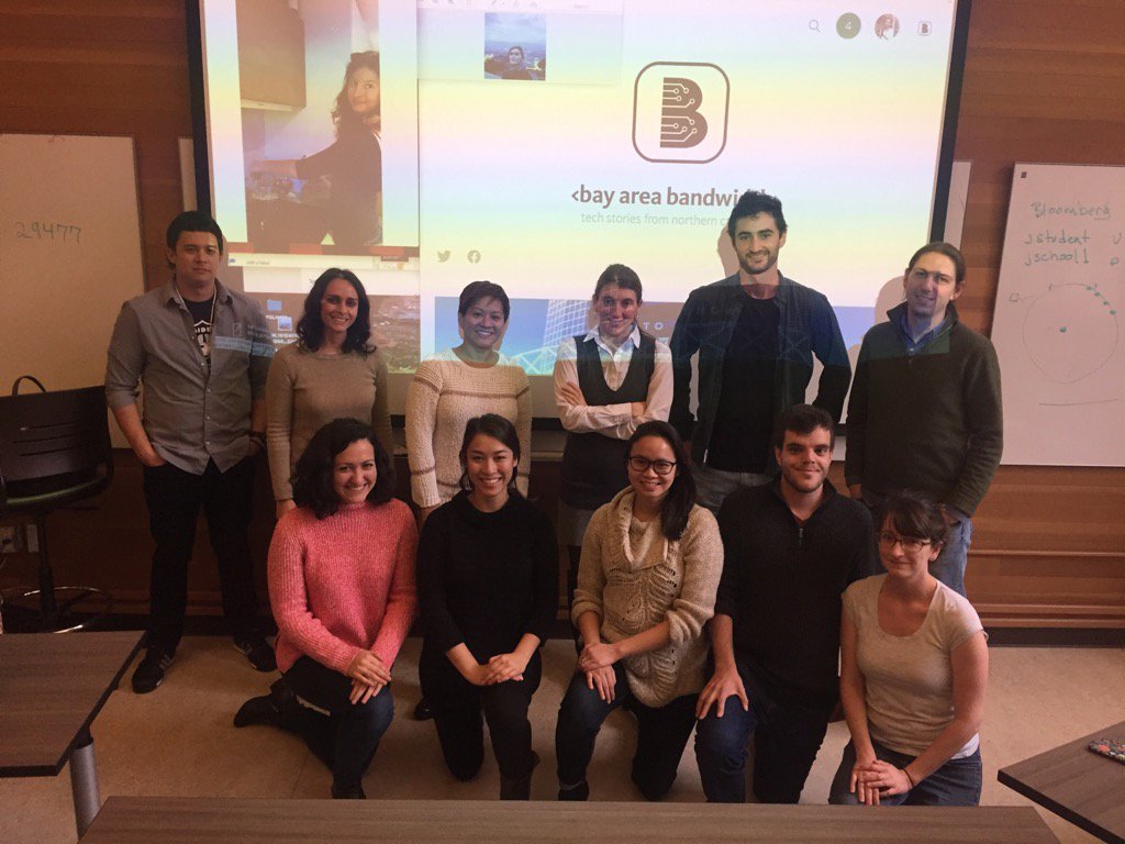 baybandwidth's tweet photo. There you have it: The best J200 Tech section. Last class, we are all sad! Thanks for everything @yukarikane @ucbsoj https://t.co/hywD8gcbw0