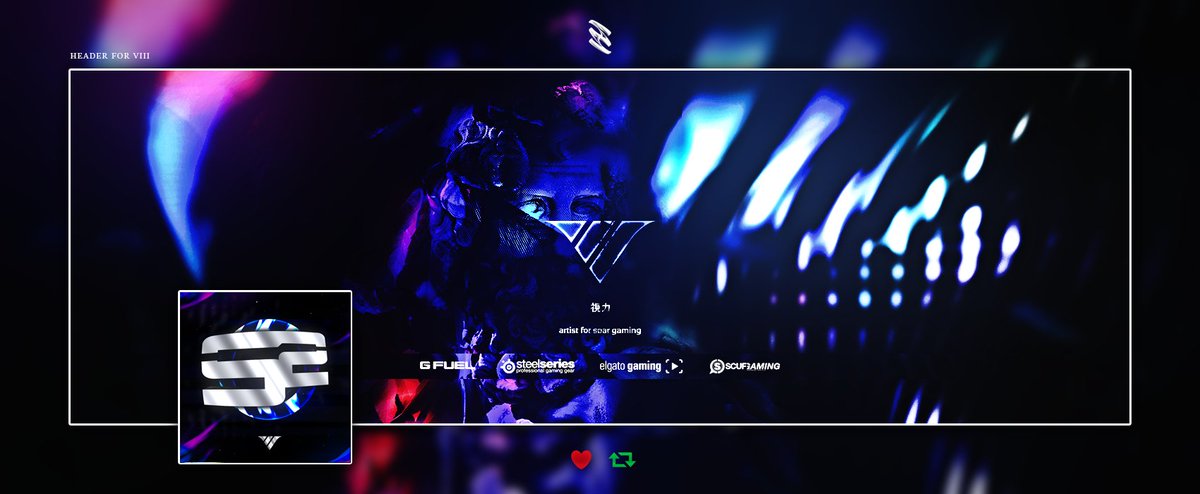 roarfx_'s tweet image. Header for @VisionOfVIII 
Re-tweets &amp;amp; Likes Appreciated
HD Image - imgur.com/a/V9NQ2