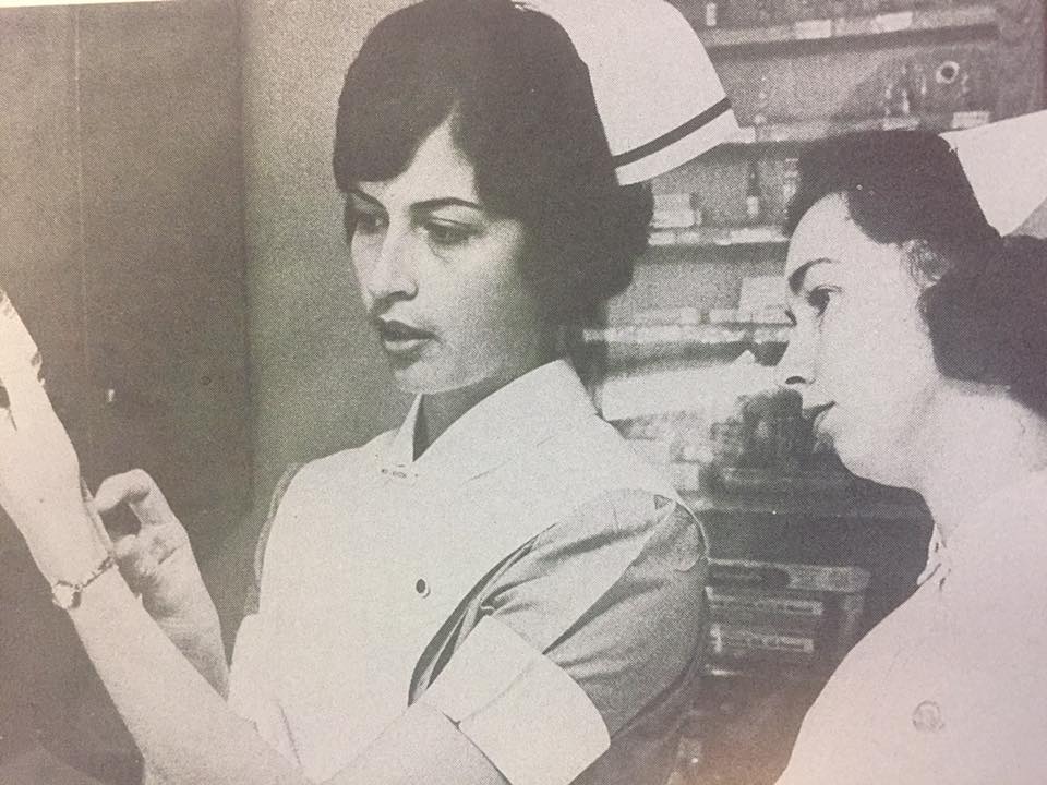 orlandohealth's tweet photo. In 1938, the first vaccine against the flu was developed. Not a decade later, Orlando Health nurses prepare to give vaccinations. https://t.co/L1SFkWGziA