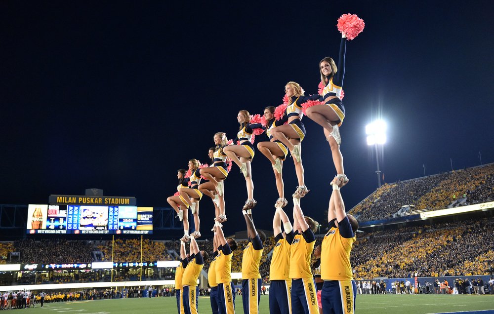 WomensHealthMag's tweet photo. Cheerleading can now officially become an Olympic sport: https://t.co/4m4IKXEGN5 https://t.co/SCJGuNLzZR