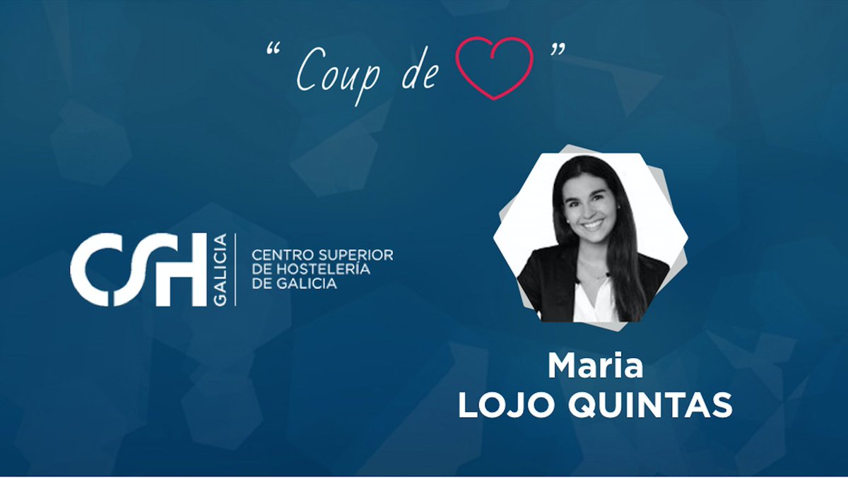 And the Jury's "Coup de ❤️" is Maria Lojo Quintas from <a href="/C_S_H_G/">Centro Superior Hostelería de Galicia</a> ! Congratulations Maria ! #hyattforstudent