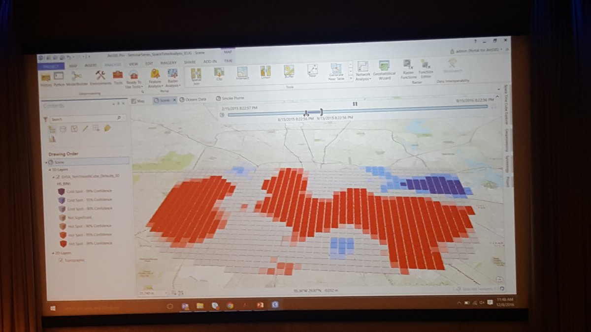 jam2167's tweet photo. ESRI IEGIS - Big Data 7 billion points. https://t.co/oBXa8GXLqP