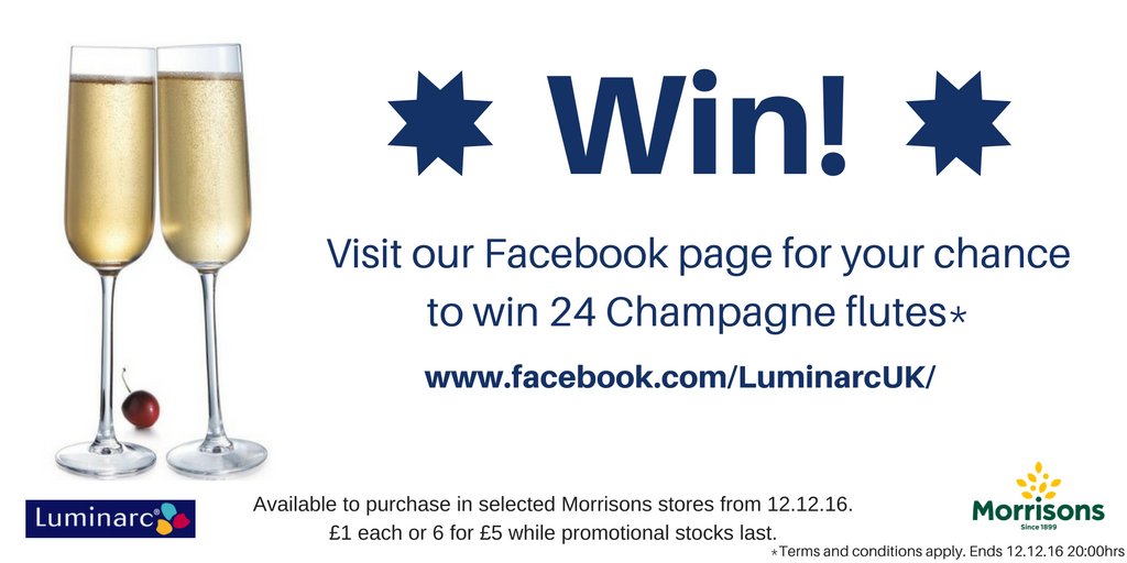 LuminarcUK's tweet photo. #win #competition Just go over to our Facebook page to find out more https://t.co/9ZH6CYcLI6. https://t.co/Jrvh0OUt8Z