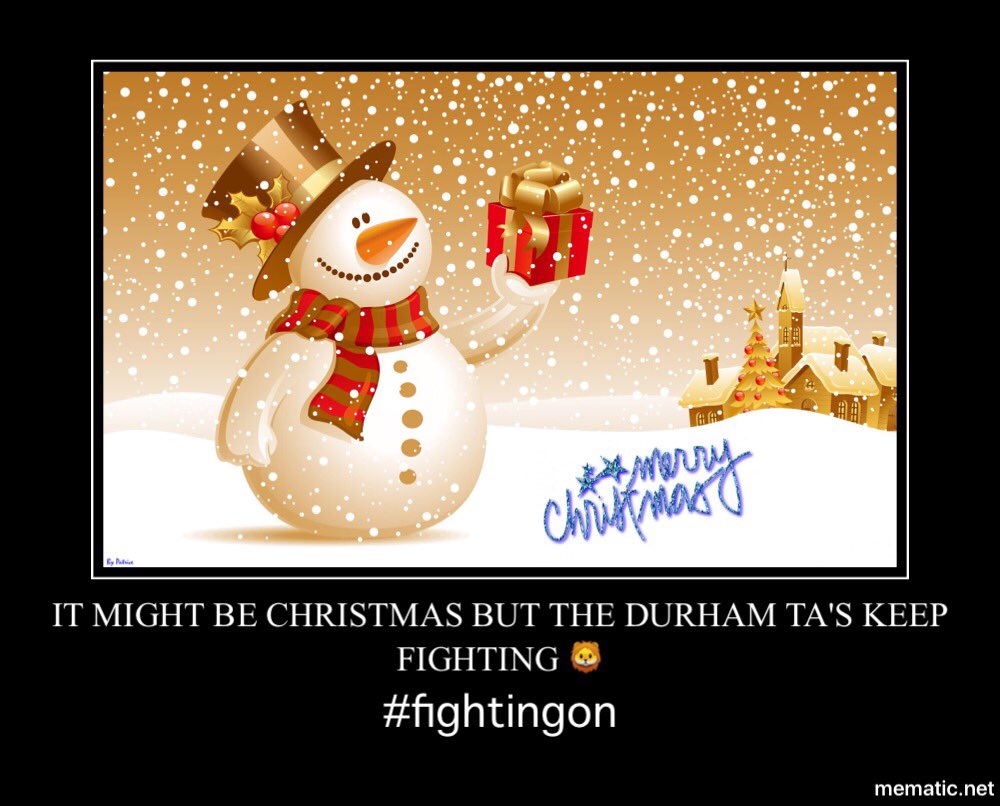 EmmaB86929287's tweet photo. Merry Christmas to all our supporters 🎅🏽 @TAs_Durham @achrisevans @NathC27 @Bridie1961 @KateWales40 @EveningChron @Captain_TA_ #fightingon https://t.co/j0cl3LL8Av