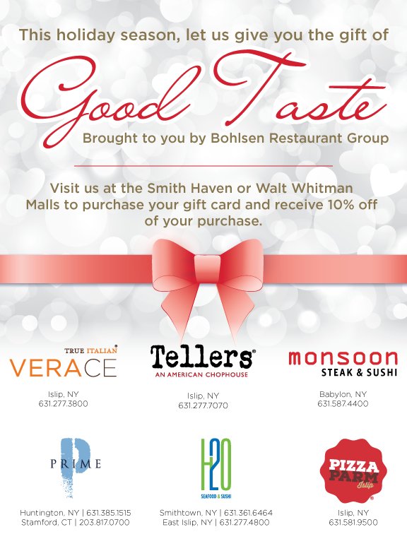 TellersIslip's tweet image. Let us give you the GOOD TASTE this Holiday season!🎁