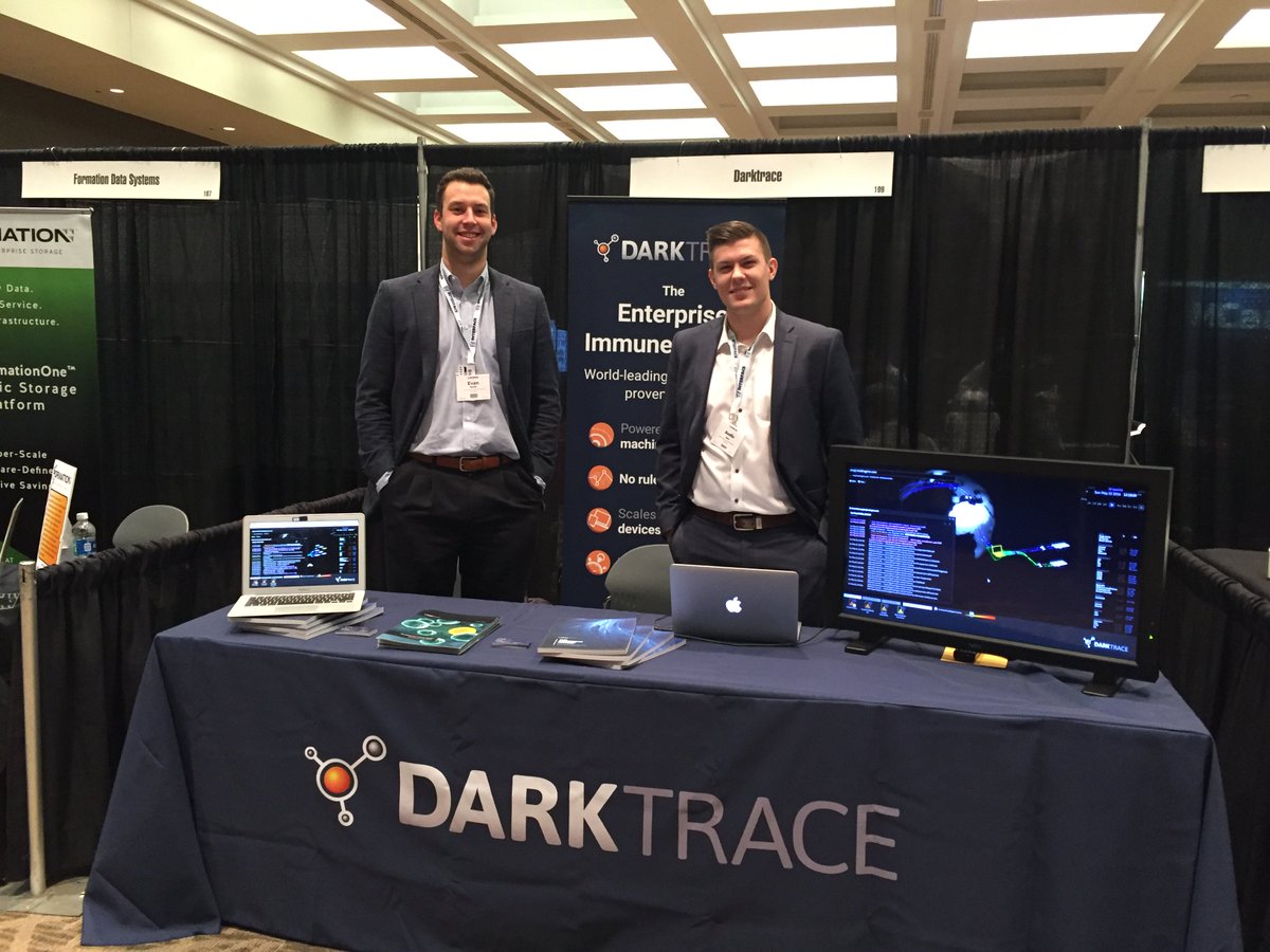 Darktrace's tweet image. At #InterfaceSeattle? Don&apos;t miss our presentation on the current #cyberclimate and the #EnterpriseImmuneSystem at 2 PM in Theatre 2!