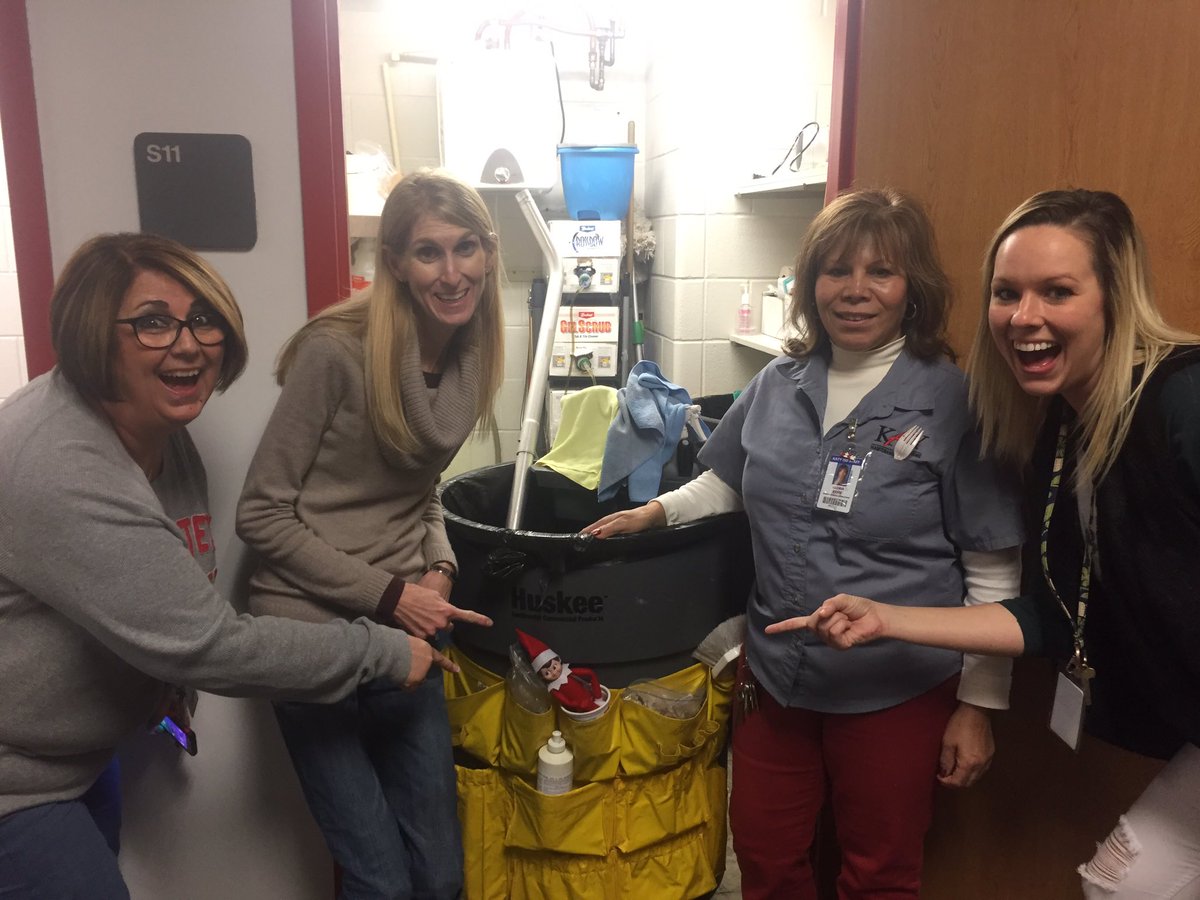 KerrKJH's tweet photo. Found the elf!!! @DrSonnyMouton #kjhpride #6thgrademathrocks https://t.co/JFboQYN3BL
