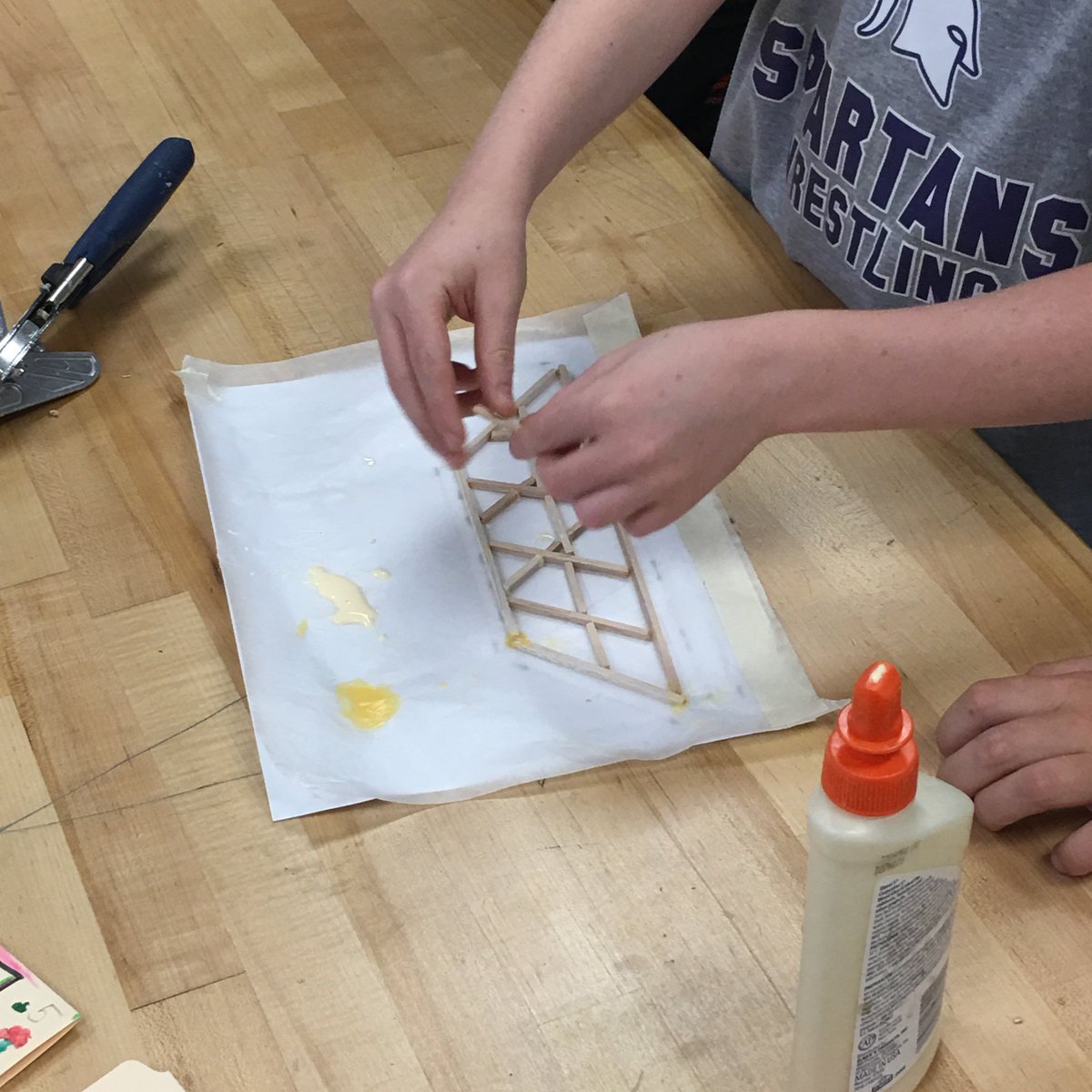 JPLISSTEM's tweet photo. Started building bridges with 6th grade today! #slsdproud #STEMeducation https://t.co/L2db22gVUm