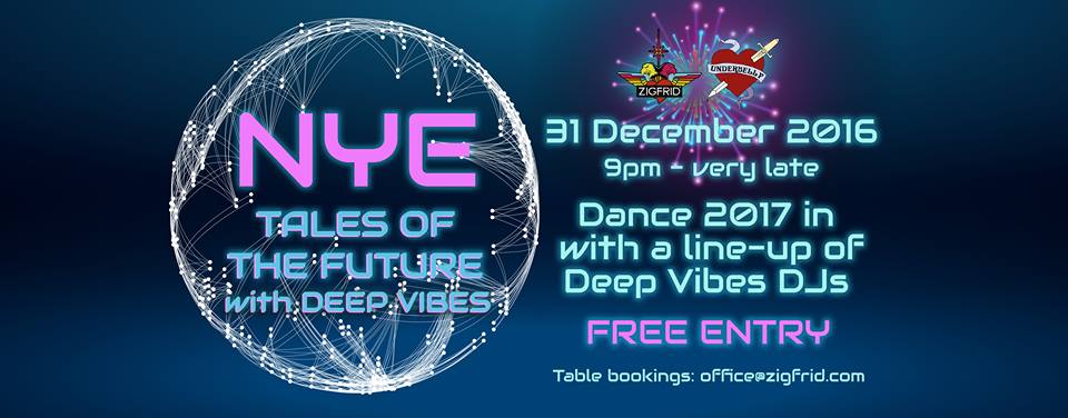 zigfridhoxton's tweet photo. NYE! New Years Eve! Book a table now! #NYE #party #bookings #dance #partylikeits1999 #zigfrid #underbellyhoxton #shoreditch #london https://t.co/Om0LW1ufeR