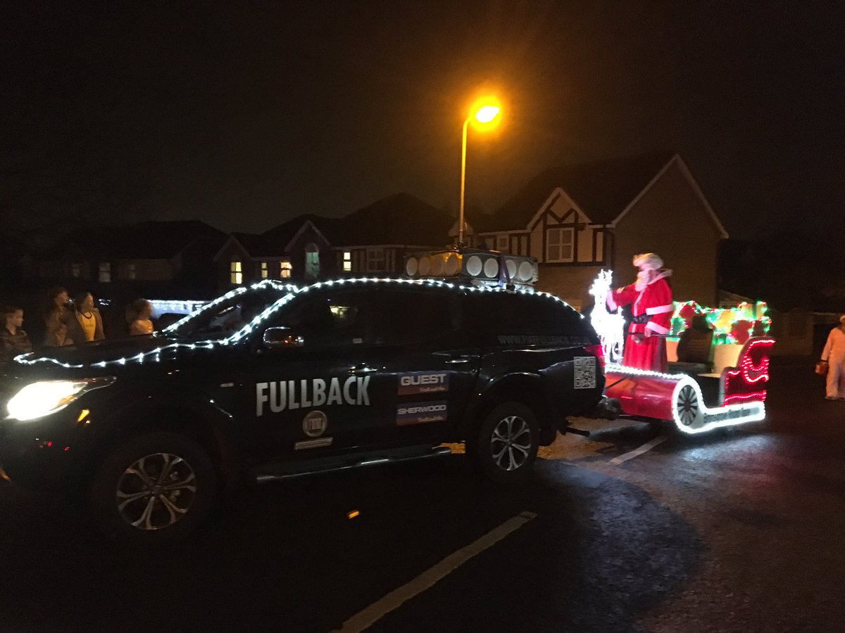 Did you see him - not to worry if not he's back out again on Sunday #hohoho #Roundtable #domore #SantaClaus