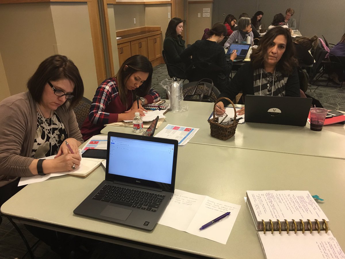 jeanakayj's tweet photo. Love learning and deep thinking with these 3 ladies at the GT Conference at Vanderbilt! #GEI2016 https://t.co/2xHVGLk5Hm