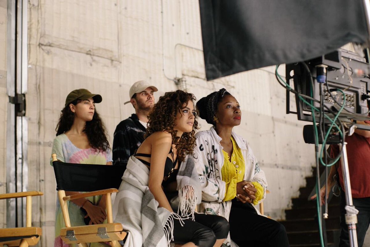 TiniStoessel's tweet photo. No puedo estar más feliz! No puedo! #GotMeStartedVideoClip #GotMeStartedOnVevo y ni hablar de haber trabajado con ella! Fatima Robinson❤️ https://t.co/hmLMeH94v1