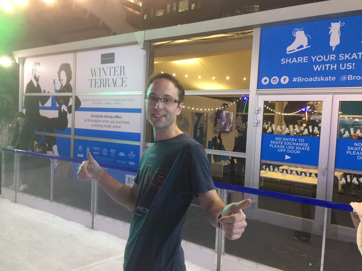 Rasppi83's tweet image. Great night at Broadgate skating rink #broadskate
